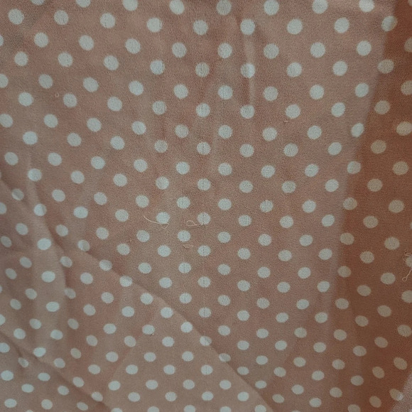 Violet & Claire Pink Polka Dot Blouse Size 2XL - Picture 6 of 11